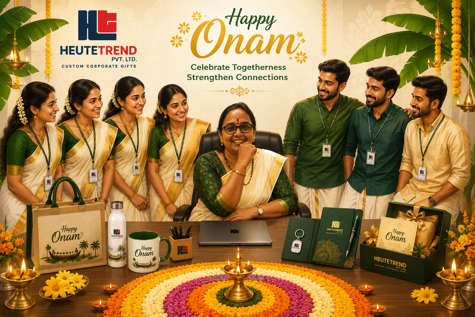 Heutetrend Onam corporate gifting celebration